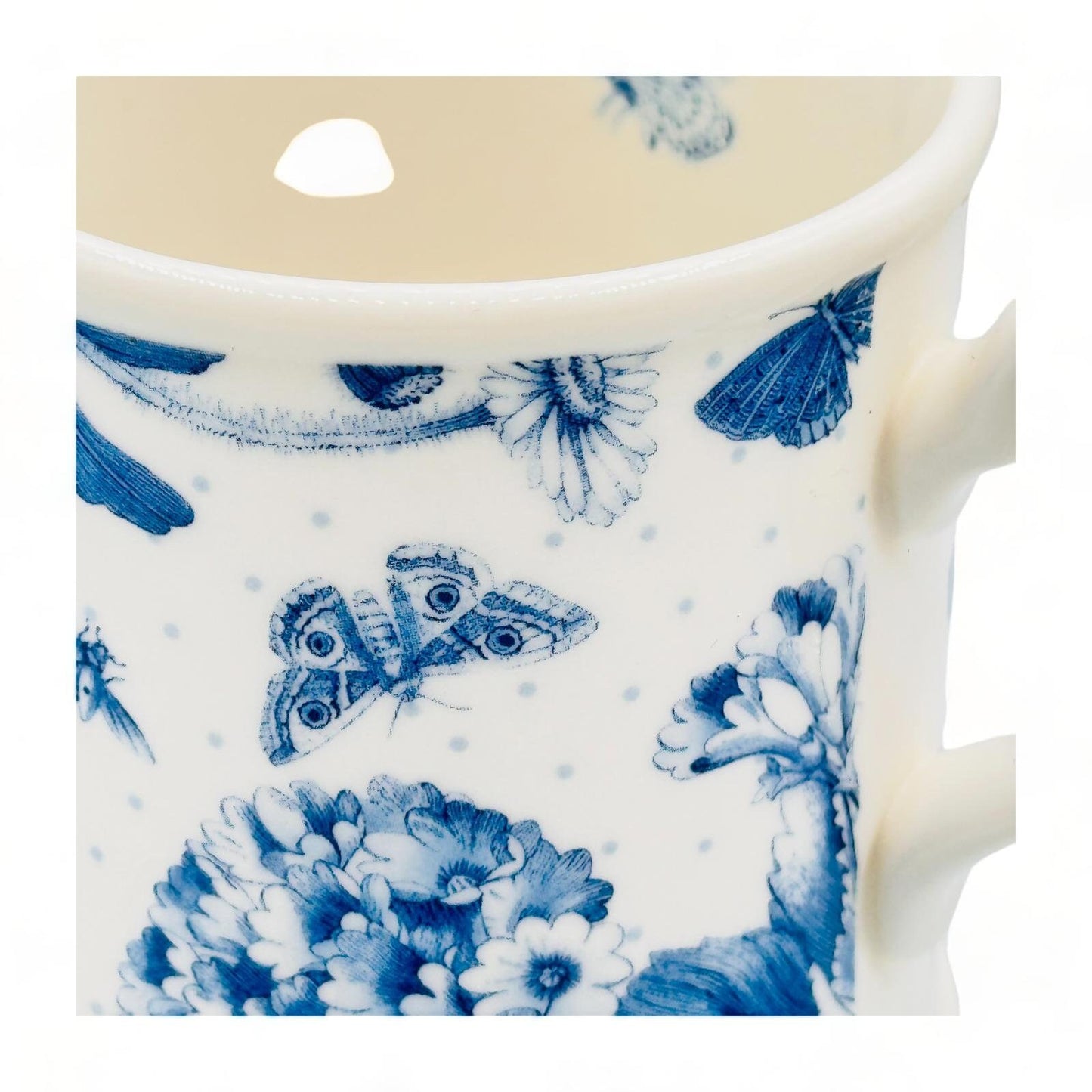 Portmeirion Bontanic Blue Tea Cup / Mug - Coffee Mug - Blue Botanical